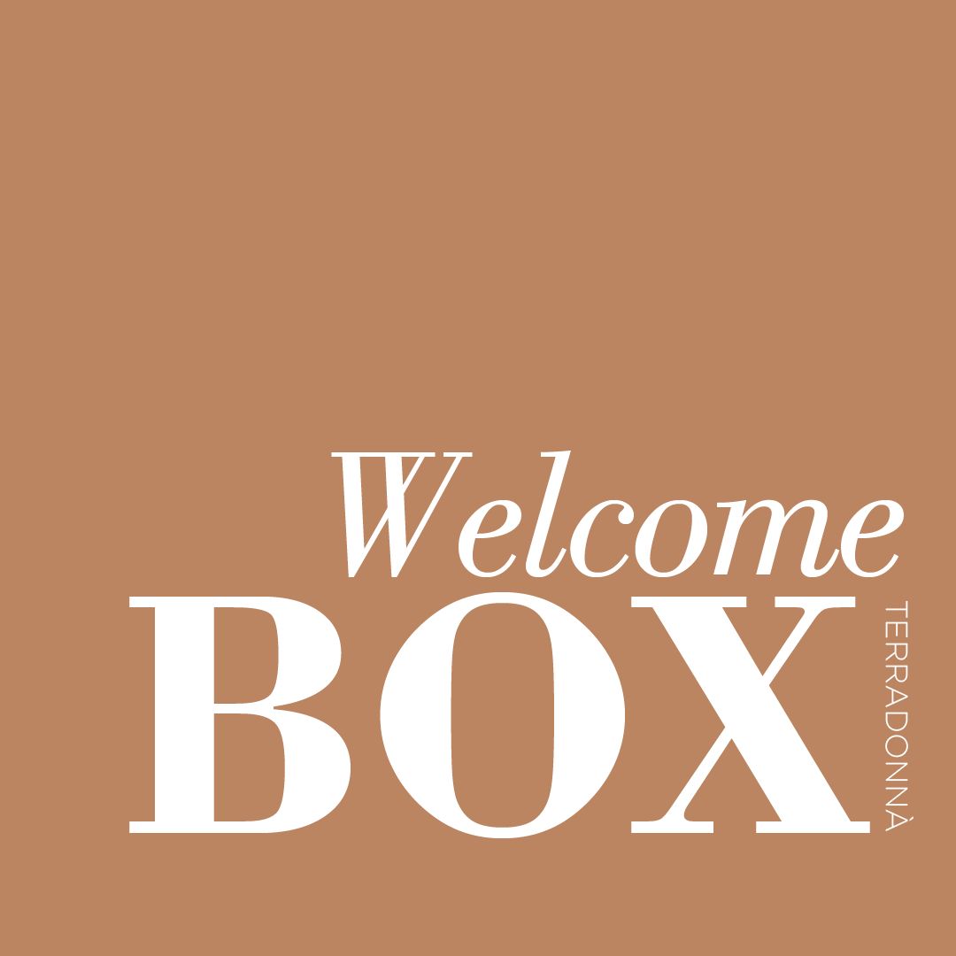 welcome box testo